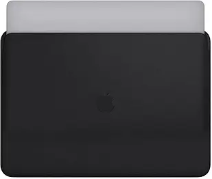 Оригінальний шкіряний чохол Apple Leather Sleeve Black для Macbook Pro 15 MTEJ2