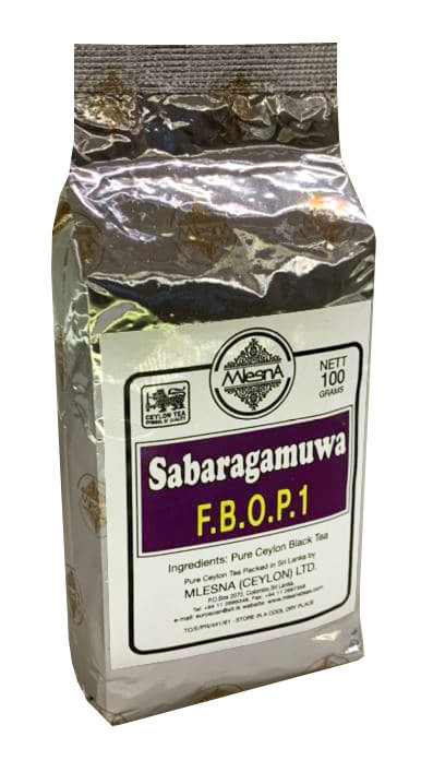 Чорний чай Mlesna "Sabaragamuwa F.B.O.Р.1" (Сабарагамува) 100 г, фото 1