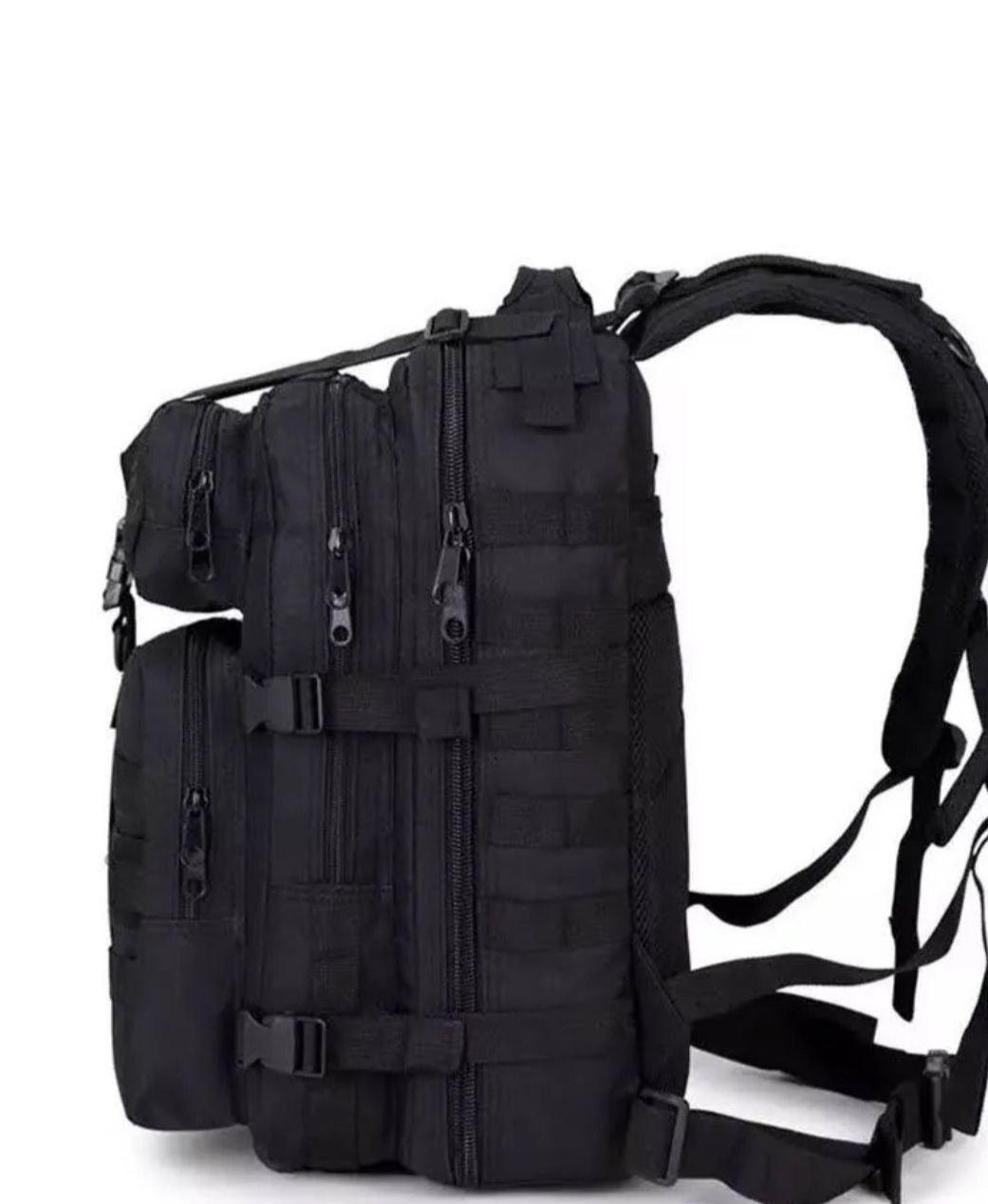 Рюкзак тактичний 35л із системою Моллі чорний, фото 1