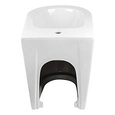 Біде підлогове Qtap Stork/Swan 560х360х410 White QT15443378W, фото 5