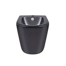 Біде підлогове Qtap Robin 565x360x405 Matt black QT13442141CMB, фото 4