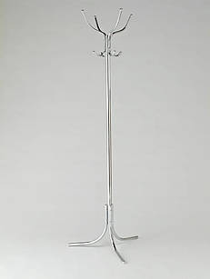 Вішалка напольная кактус для одягу з гачками, колір хром (60x60x182см)