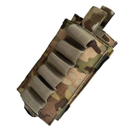 Підсумок для нарізних патронів 12 калібру (6+6 шт) Cordura 1050(TTX3761), фото 1