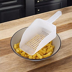 Совок для сипучих із пластику 1200мл Совок для сипучих Совок для льоду Совок для макаронів One Chef