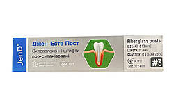 Штифти скловолоконні Jen-Esthe Post Pre-Silanized №3 6шт