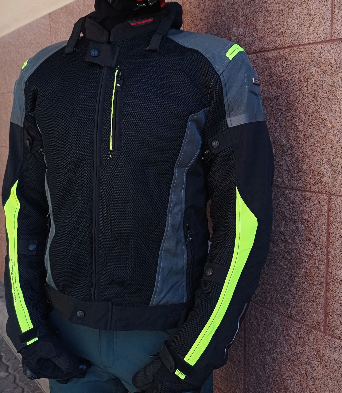 Мотокуртка Komine JK-069 Mesh Jacket ARIU Літня Green