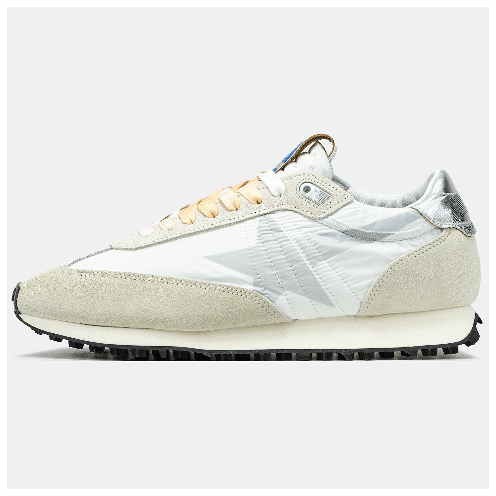 Чоловічі кросівки Golden Goose Marathon White Grey, замшеві кросівки голден гус марафон