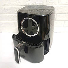 Аерофритюрниця 3,5 л 1400 Вт 3.5 л електрична з таймером мультипіч без олії Kamille KM-6820