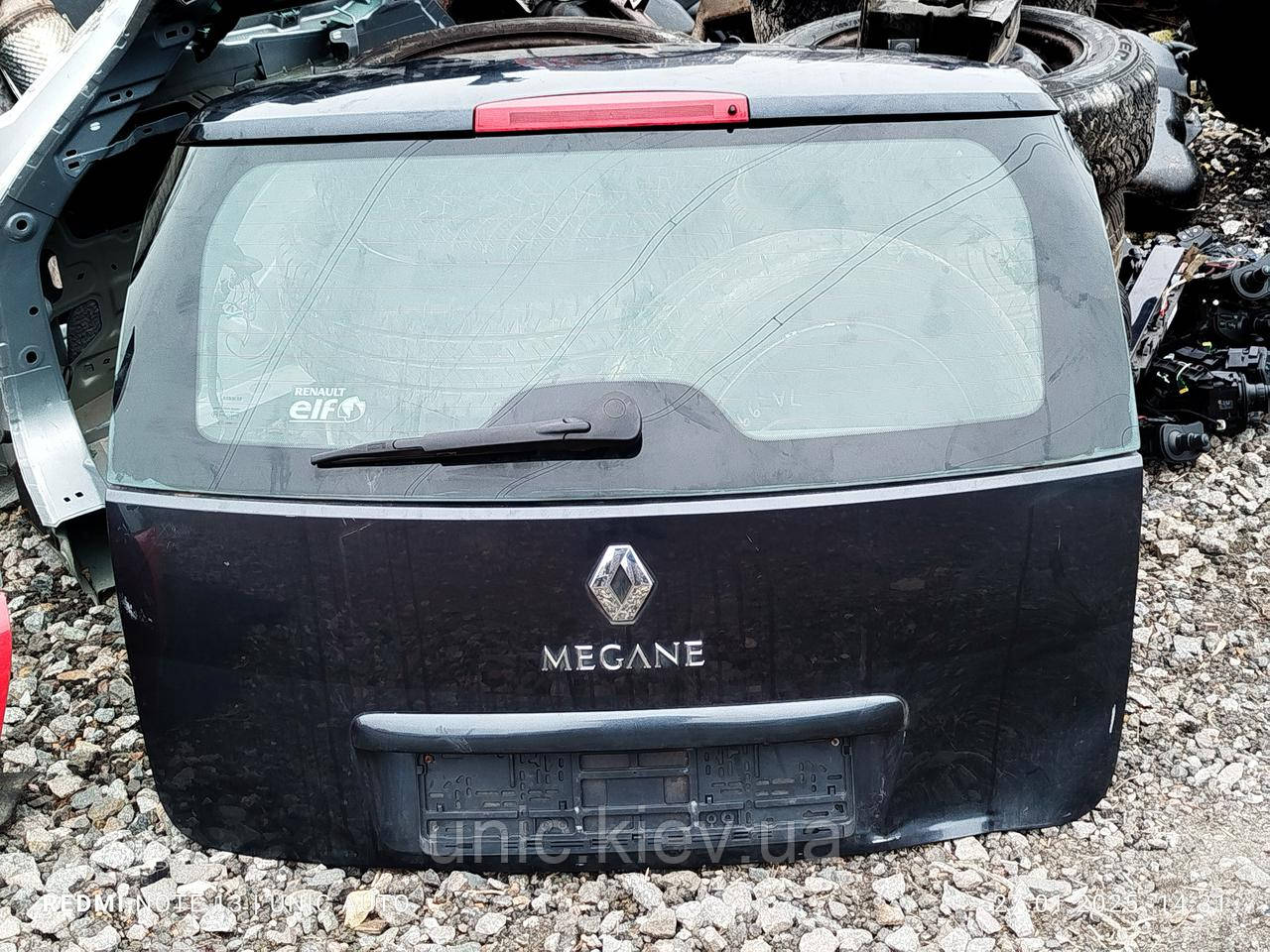 Кришка багажного відсіку (ляда) Рено Меган 2 (Renault Megane 2) універсал б/в дефект