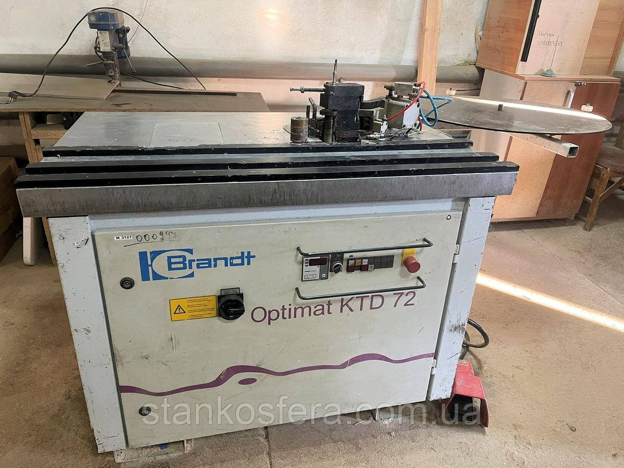 Brandt KTD 72 бу крайкооблицювальний верстат універсальний з столом, що нахиляється