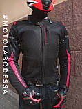 Мотокуртка Komine JK-069   Mesh Jacket ARIU  Літня Red, фото 2