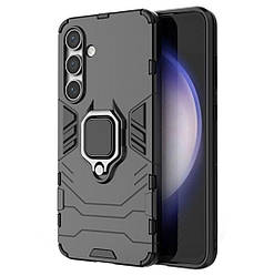 Чохол бампер Primolux Ring Armor для Samsung Galaxy S24 FE (SM-S721) - Black