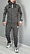 Спортивный костюм Adidas демисезонный мужской спорт костюм Адидас с капюшоном fms - фото 7 - id-p2505655705