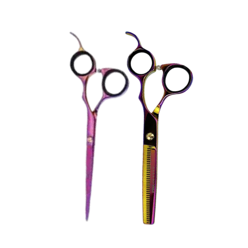 Набір перукарських ножиць Proline мультиколор 5.5" (SK101P-5.5+SK101P-T), фото 1