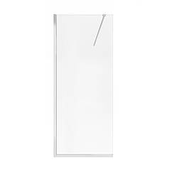 Душова перегородка Qtap Walk-In Standard CRM209.C8 90х200 см, скло Clear 8 мм, покриття CalcLess