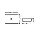 Раковина-чаша Qtap Tern 475х370х140 Matt black QT172074MBMBN, фото 3