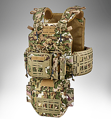 Бронежилет VELMET PERUN 7-25 LC (maWka) / Тактичне спорядження, плитоноска Plate Carrier з бронепакетами