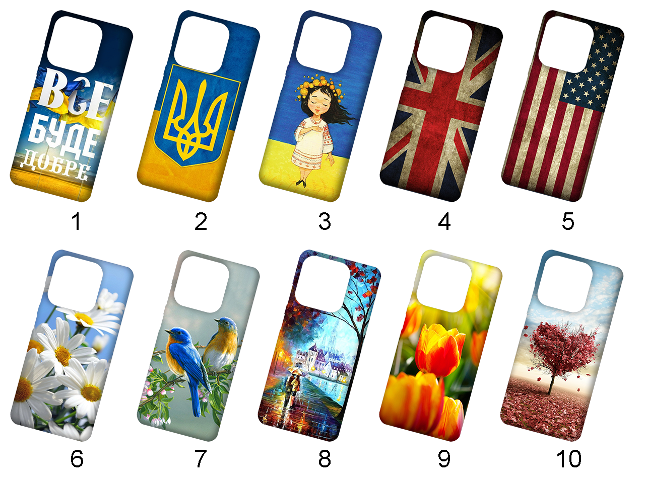 Красива накладка на Infinix Hot 50i (50 дизайнів)