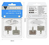 Колодки гальмівні велосипедні дискові Toopre TP-01B 35мм*30мм*4мм MT200 M395 M355 M446 M315 Tektro Draco, Auriga,, фото 3