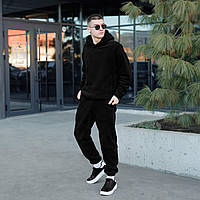 Спортивний костюм на флісі теплий, зручний та стильний чоловічий костюм