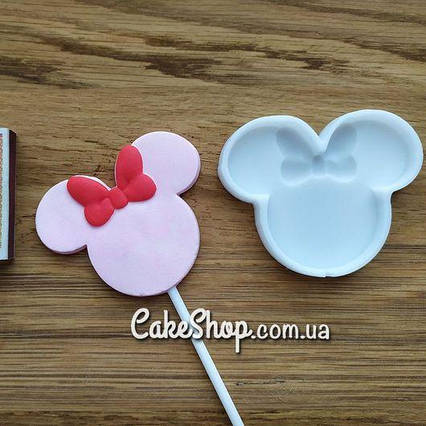 Силіконовий молд для льодяників Мінні