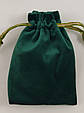 Мішечок для прикрас, біжутерії, подарунків Т-12/нс зелений, фото 2