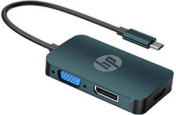 Перехідник USB 3.1 Type-C --> DP/HDMI/VGA DHC-CT200 HP