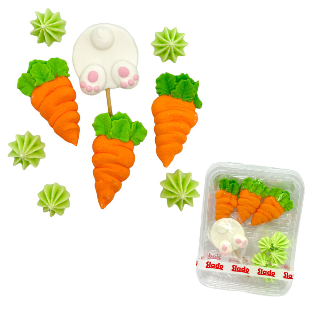 Набір цукрових прикрас "Моркв’яні пригоди"