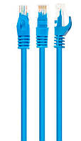 Патчкорд UTP Cat.5e ( 10м синій ), CU (PAUT31000-CU-BL)