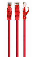 Патчкорд UTP Cat.5e ( 10м червоний ), CU (PAUT31000-CU-RD)