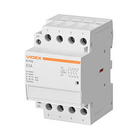 RESIST Модульний контактор 4п 63А 4НВ VF-RS-MC4O-63