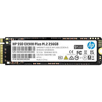 SSD накопичувач 256Gb HP EX900 Plus M.2 2280 PCIe Gen3 x4 3D NAND, Retail (35M32AA)
