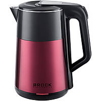 Електрочайник BROCK WK 5520 RD 1500Вт/ 1.8л/ подвійні стінки (WK 5520 RD)