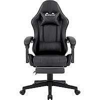 Крісло ігрове Defender Azure поліуретан 50мм, Клас 4, Black (64476)