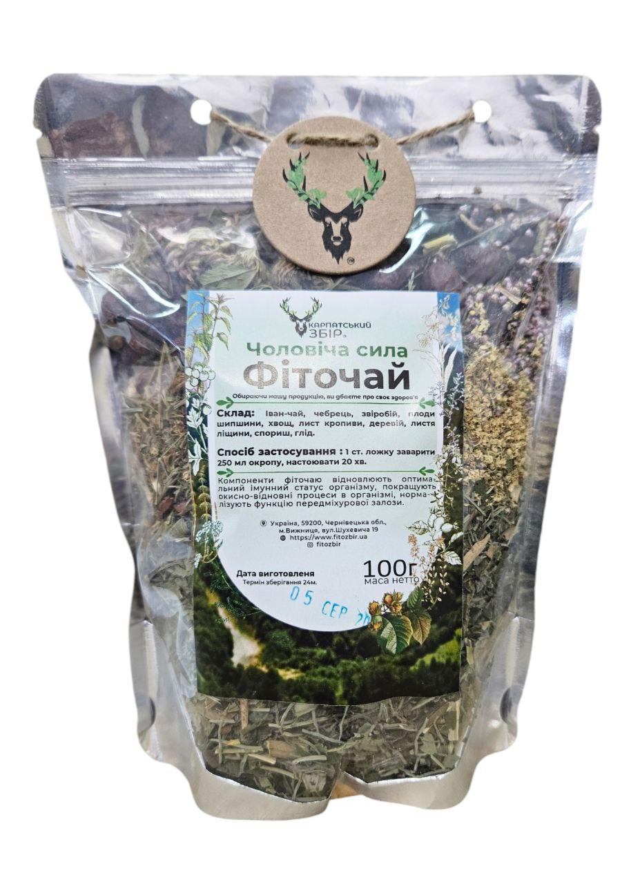 Травяний фіточай "Чоловіча сила" (Карпатський збір)