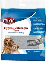 Пелюшки для собак з активованим вугіллям Trixie 40х60 см 7 шт./поглинальні/ Одноразові