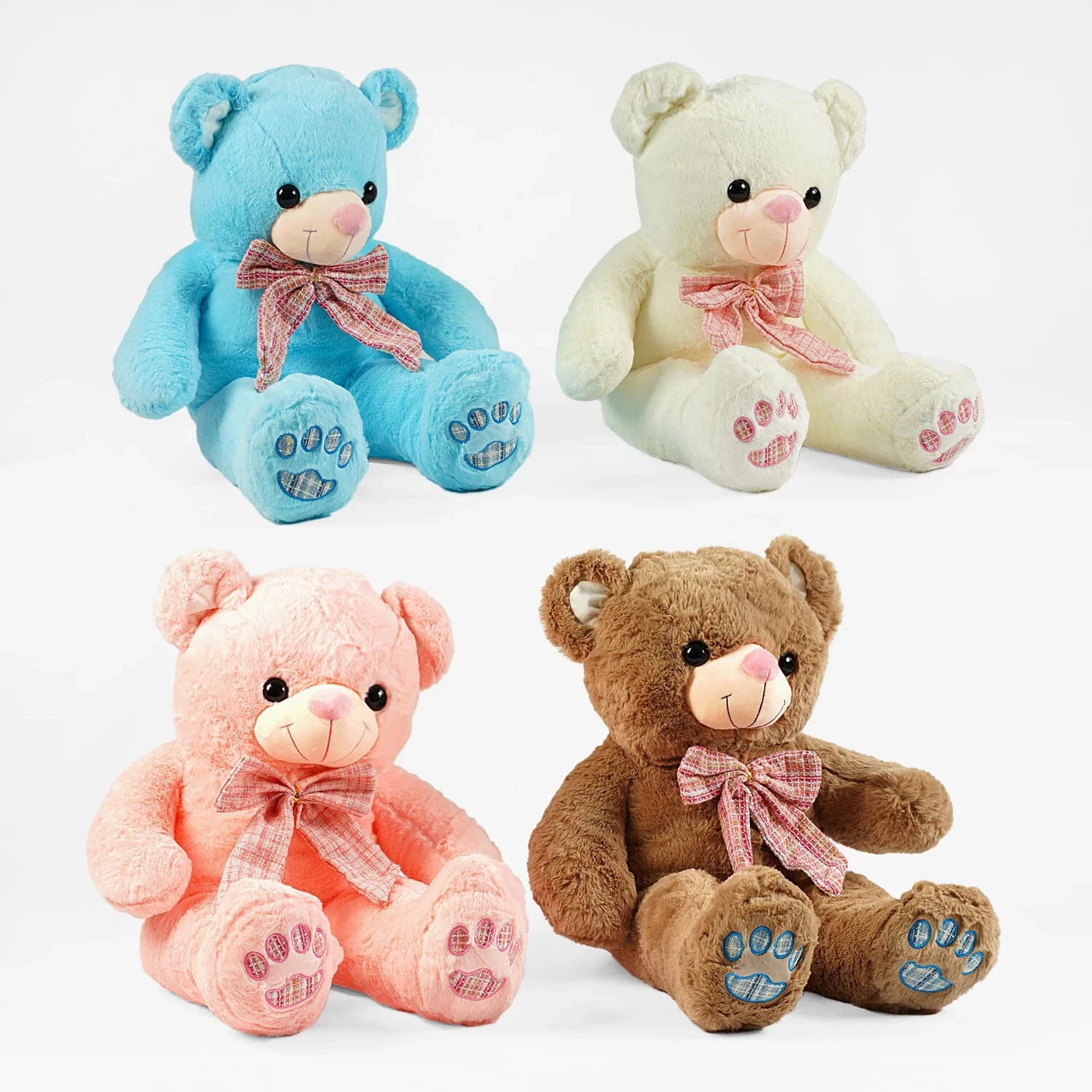 М`яка іграшка Ведмедик висота 80 см, фото 1