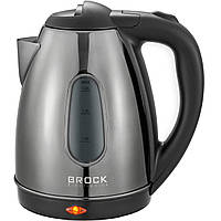 Електрочайник BROCK WK 0605 GY 1500Вт/ 1.8л/ потрійна система безпеки (WK 0605 GY)