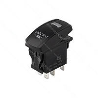 Перемикач автомобільний 12/24V, з підсвіткою