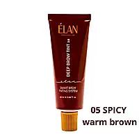 Elan Фарба для брів «Deep Brow Tint 2.0» 05 SPICY warm brown,20 мл