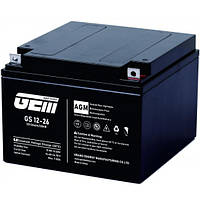 Акумуляторна батарея GEM Battery 12V, 26.0A, AGM (GS 12-26)