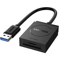 Card Reader USB 3.0 2-слота SD/TF Card 0,15 м кабель CR127 Ugreen (20250)