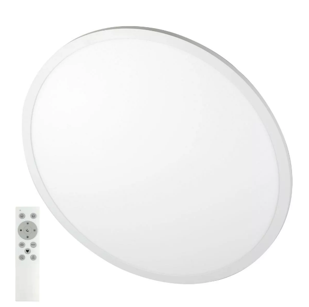 Світильник світлодіодний LED SYNEVIR R500 45+4 W 4500 K з пультом білий LIGHT SET, фото 1