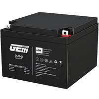 Акумуляторна батарея GEM Battery 12V, 28.0A, AGM (GS 12-28)