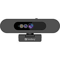 Веб-камера Sandberg Face-ID 2 HD 1080p Windows Hello USB-C/USB2.0