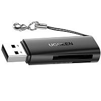 Перехідник USB 3.0 Type-А --> SD карт 2 слота 5 Гбіт CM264 UGREEN (60722)