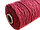 Канат для меблів, бавовняний 3 мм, 100 метрів, вишневий, на бумажній фтулці, фото 2
