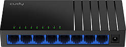 Комутатор Cudy GS108D, 8 портовий Gigabit Desktop Switch (GS108D)