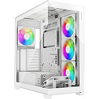 Корпус Xilence XILENT GLEAM ARGB X818.W.ARGB, без БЖ ATX WHITE (XG271_X818.W.ARGB)