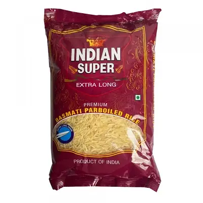 Рис індійський басматі пропарений Indian Super 1 кг